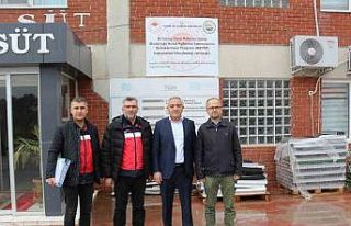 Gediz’de süt işleme tesisine yüzde 50 hibe desteği