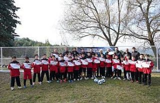 Geleceğin yıldız futbolcuları için Denizli kampı...