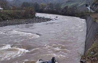 Giresun’da araç dereye uçtu: 2 ölü