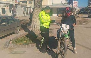 Gölbaşı ilçesinde motosiklet denetimleri devam...