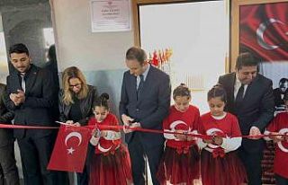 Güçlükonak’ta köy okulunda kütüphane açıldı