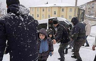 Gümüşhane’de kar esareti