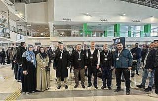 Hakkari’de 215 vatandaş kutsal topraklara uğurlandı