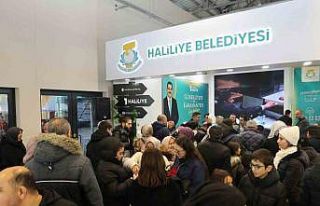 Haliliye Belediyesi standına büyük ilgi