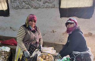 Hasadı biten patateste depolama süreci başladı