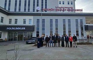 Hasköy Devlet Hastanesi yeni hizmet binasında hasta...
