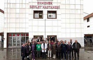 Hastalardan Ermenek Devlet Hastanesine mektuplu teşekkür