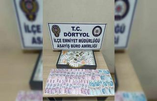 Hatay’da kumar baskını: 10 kişiye ceza yağdı