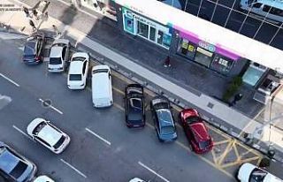 Havadan ceza yağdı: 104 araca 103 bin lira ceza...