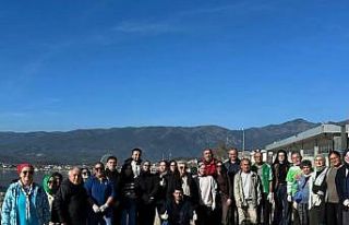 Havran MYO öğrencilerinden Akçay sahilinde çevre...