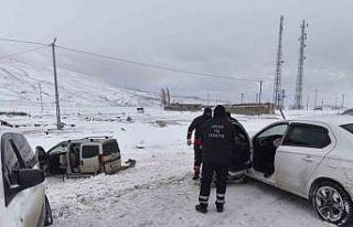 Iğdır-Doğubayazıt yolunda zincirleme kaza: 3 yaralı