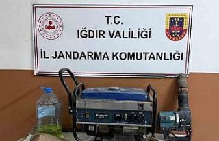 Iğdır’da kaçak kazı operasyonu: 4 şüpheli...