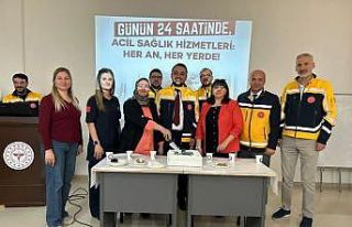 İnan’dan 112 istasyonlarına ziyaret