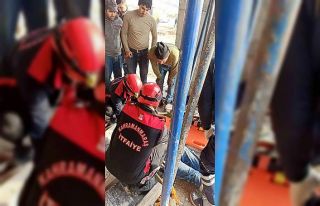 İnşaattan düşen işçi yaralandı