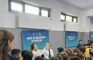 Işık İlkokulunda sağlıklı çocuk sağlıklı...