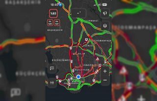 İstanbul’da trafik yoğunluğu akşam saatlerinde...