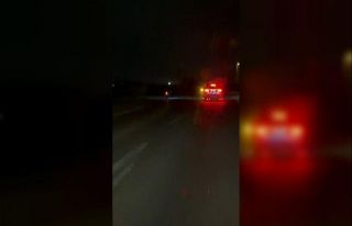 Jandarmadan kaçan motosikletli kaza yaptı: 2 yaralı