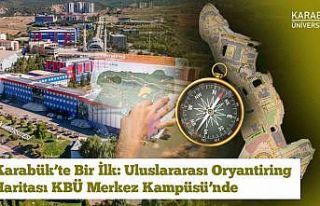 Karabük’te uluslararası standartlarda tek oryantiring...