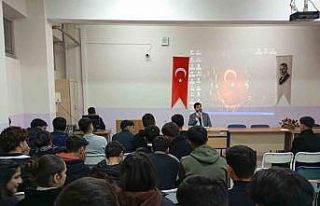 Karakoçan’da öğrencilere konferans