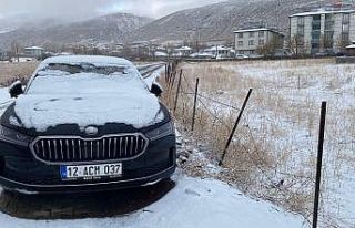 Karlıova beyaza büründü