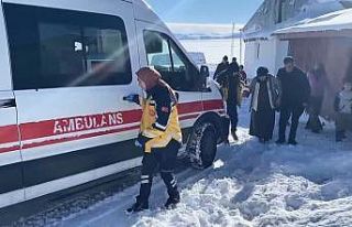 Kars’ta ekipler hasta vatandaşlar için seferber...