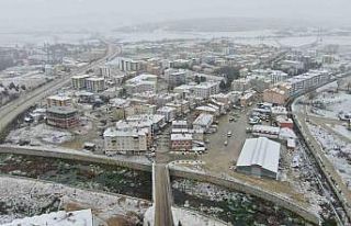 Kastamonu’da kar yağışı ilçeleri beyaza bürüdü