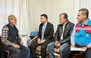 Kaymakam Kılıç vatandaşların kapısını tek...