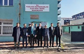 Kaymakam Yılmaz’dan ilçe birimlerine denetim