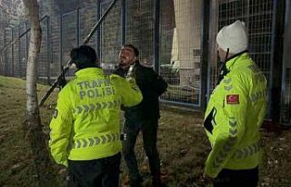 Kayseri’de polisin ‘dur’ ihtarına uymayarak,...