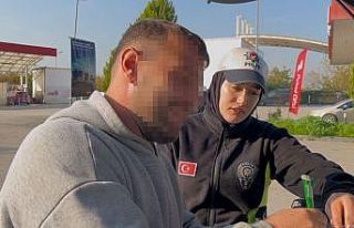 Kendi hatasının faturasını polise kesmeye çalıştı...