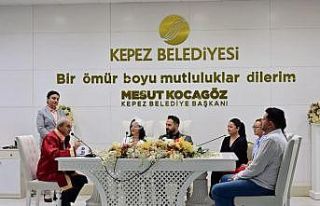 Kepez’de yılın son özel gününde nikah yoğunluğu