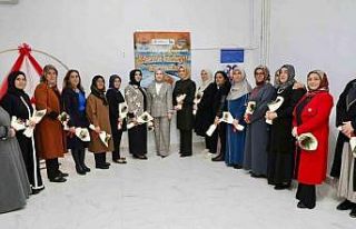 Kesme kadayıf yarışmasında ödüller sahiplerini...