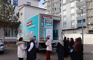 KETEM tırı Oltu’da tarama yapıyor