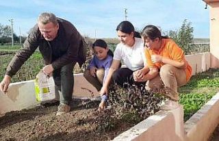 Kızılırmak Deltası’nda çocuk çiftçiler yetişiyor