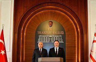 KKTC Meclis Başkanı Ziya Öztürkler Trabzon’da