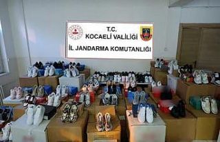 Kocaeli’de sahte ayakkabı operasyonu