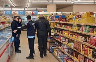 Köşk’te zincir marketlere etiket ve son kullanma...