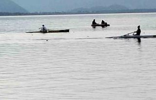 Köyceğiz’de Kürek Milli Takımı seçme testi...