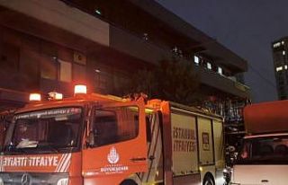 Küçükçekmece’de bir iş yerinin havalandırma...