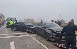 Kulu’da yoğun sis ulaşımı olumsuz etkiledi