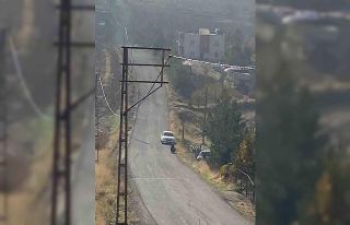 Kurtalan’da maddi hasarlı kaza