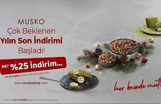 Kuruyemişte yeni yıl indirimleri