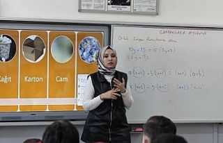 Kütahya Belediyesi’nden öğrencilere sıfır atık...