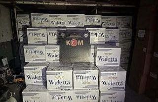 Kütahya’da bir araçta 5 milyon 190 bin boş makaron...