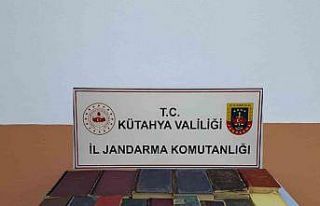 Kütahya’da jandarmadan tarihi eser operasyonu