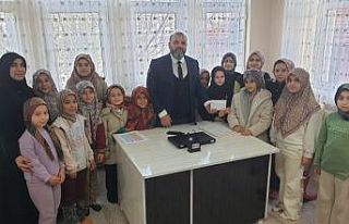 Kütahya’da Kur’an Kursu öğrencilerinden Filistin’e...