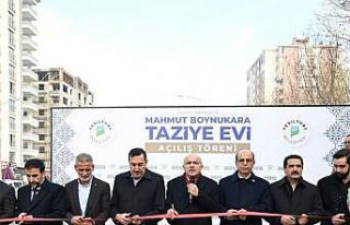 "Mahmut Boynukara" taziye evi dualarla açıldı