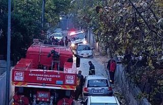 Mahsur kalan AFAD’ı itfaiye ekipleri kurtardı