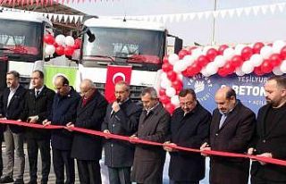 Malatya’da 70 milyon TL’lik beton santrali hizmete...
