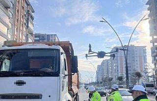 Malatya’da beton mikserleri ve hafriyat kamyonlarına...